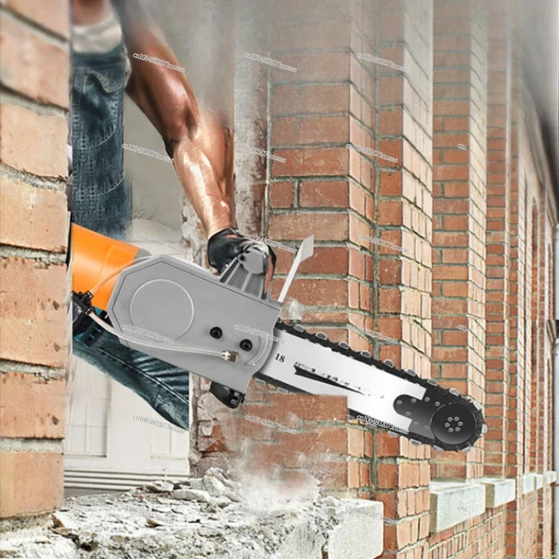 

New Wall Cutting Machine Concrete High-power Portable Dust-free Cutting Tool for Cement Wall and Door/window Renovation