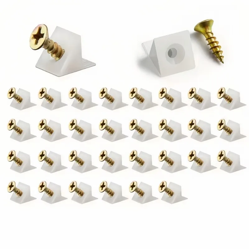 81 set Drawer Wedges, Fix Sagging Drawers, Cabinets and Furniture, With Screws and Fasteners, Quick Repair, Reusable
