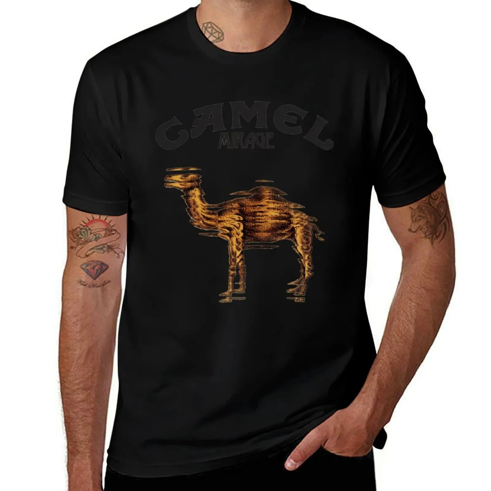 

Camel Mirage Band T-Shirt Urban Style Print T-Shirt
