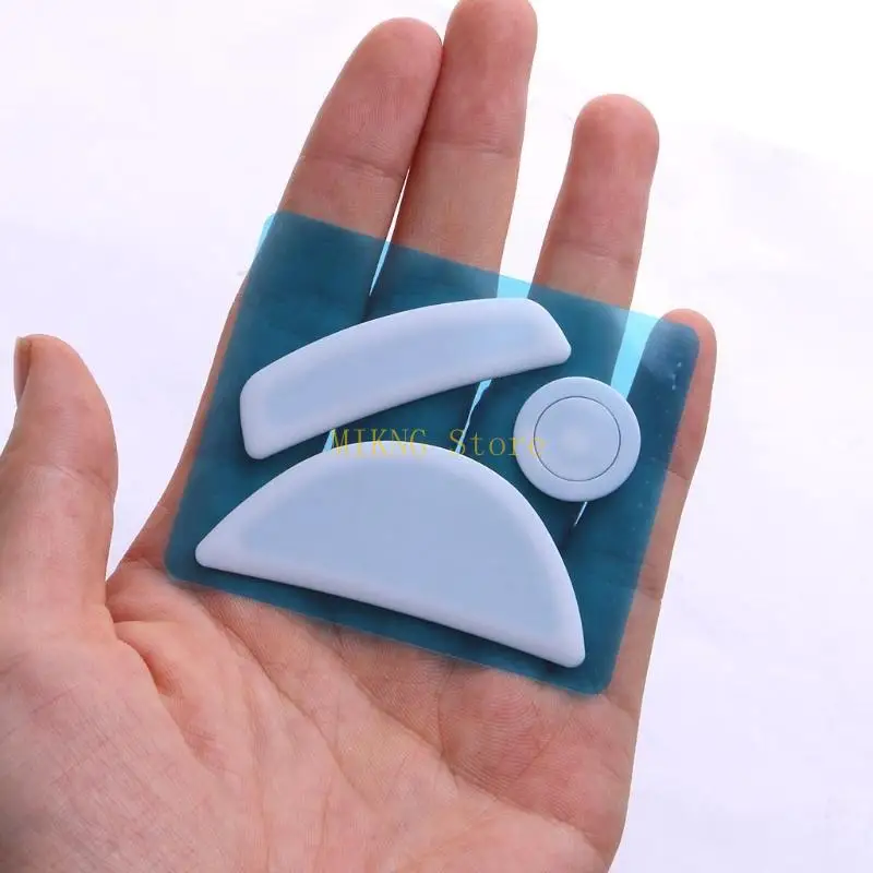 1 paket Esports Ice Mouse Skates Feet White untuk Kone Air Sale Terbaik