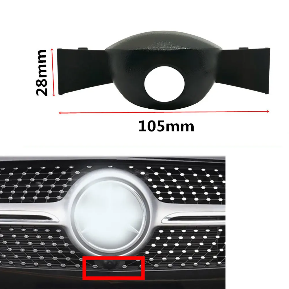 Car Front View Positive Logo Camera Bracket Shell Frame Housing For Mercedes Benz GLE W167 V167 GLE350 GLE450 2019 2020