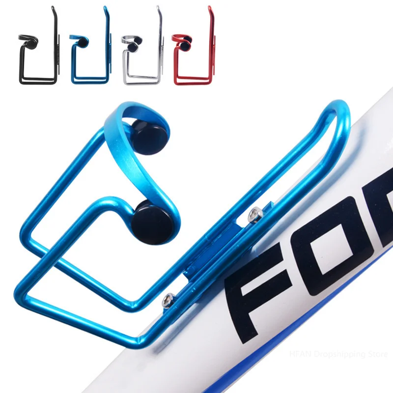 

MTB Bicycle Water Bottle Holder Aluminum Alloy Mountain Bike Bottle Can Cage Bracket Cycling Drink Water Cup Rack Accessories