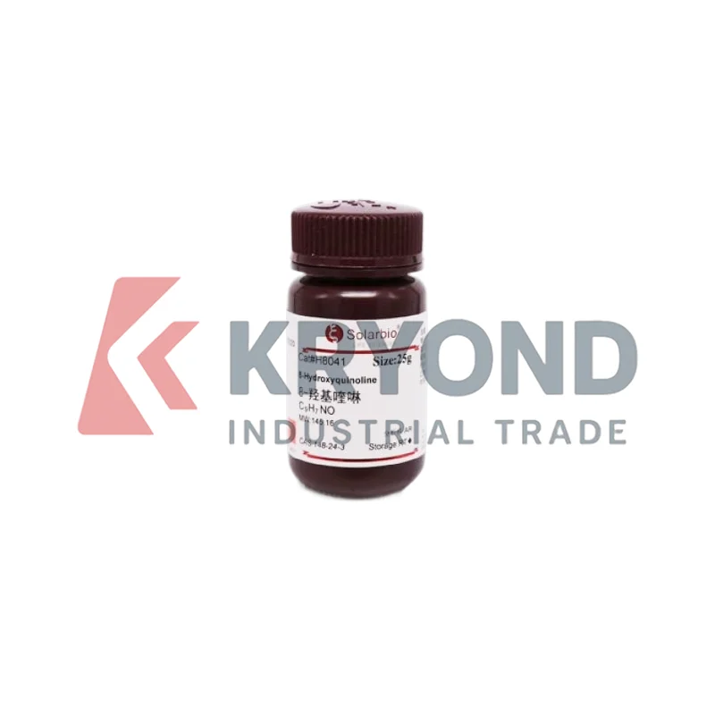 SOLARBIO 8-Hydroxyquinoline لتطبيقات أبحاث المختبر والكيمياء الحيوية المنتج الأصلي
