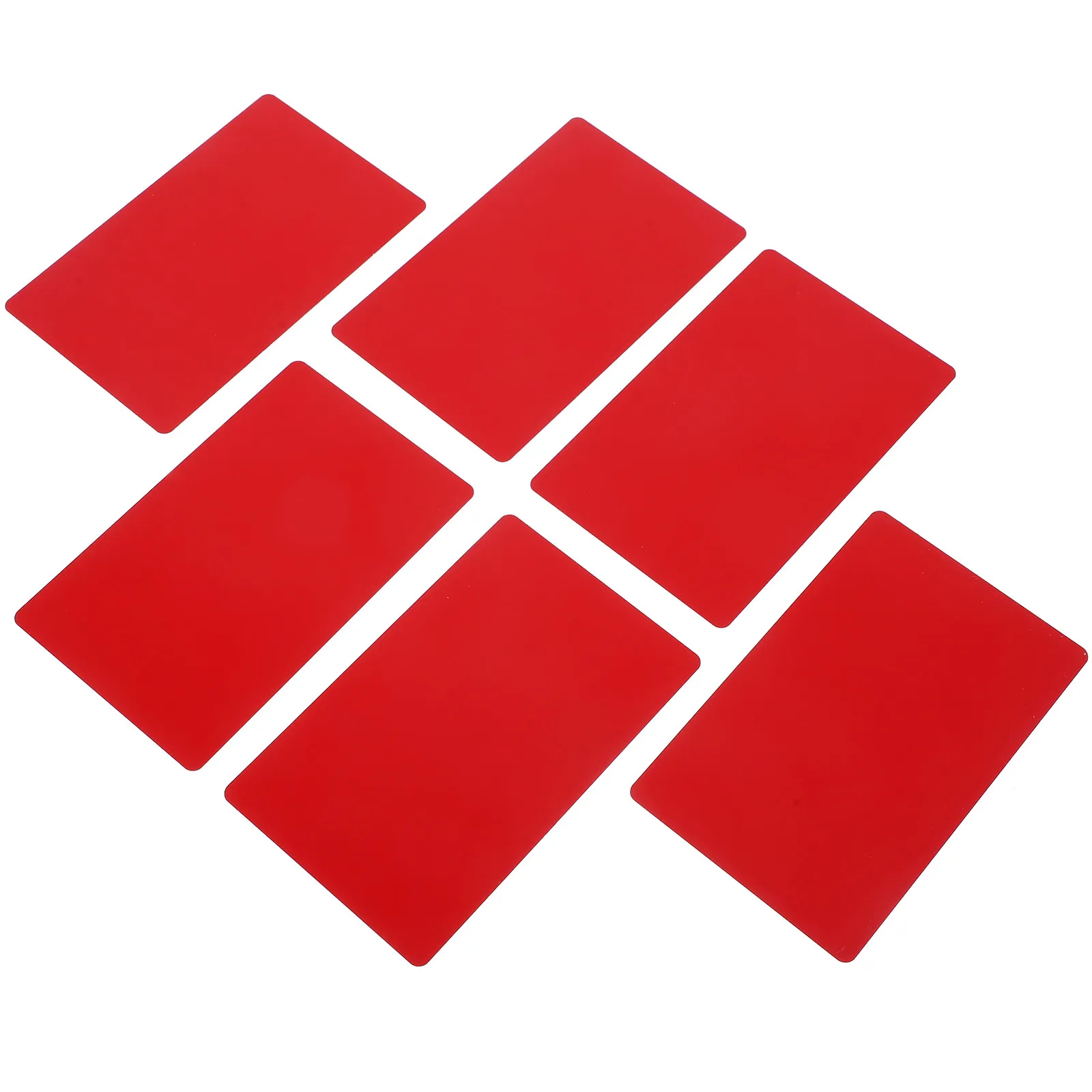 

100Pcs Aluminum Blank Cards Metal Business Card Blanks Smooth Not Easy to Bend for DIY Nameplates Signs Metal Card