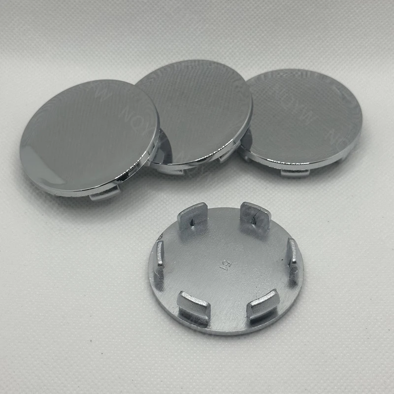 4Pcs/lot 51mm Car Wheel Center Hub Caps ABS No Logo Car wheel Dust-proof covers Car Wheel Decorations Exterior Auto Accessories