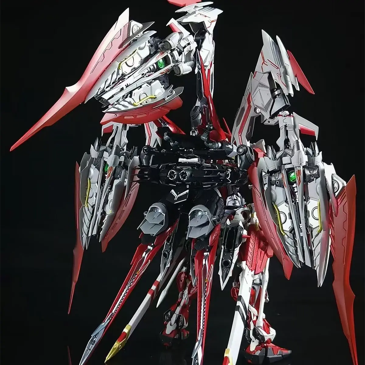 جديد حار دابان 8836 Mb1/100 ضلال الإطار الأحمر التنين الأحمر أطقم منمذجة عمل أرقام روبوت تمثال البلاستيك نموذج أطقم اللعب هدية #5