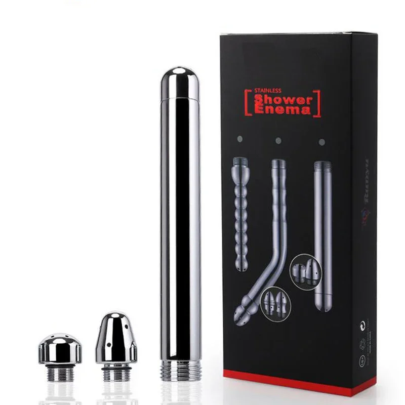الشرج كس دش حقنة شرجية فوهة ماء بعقب المكونات رئيس حقنة شرجية الشرج تنظيف عدة صنبور الشرج لعبة الجنس بيديت المهبل غسل الجنس لعب #1