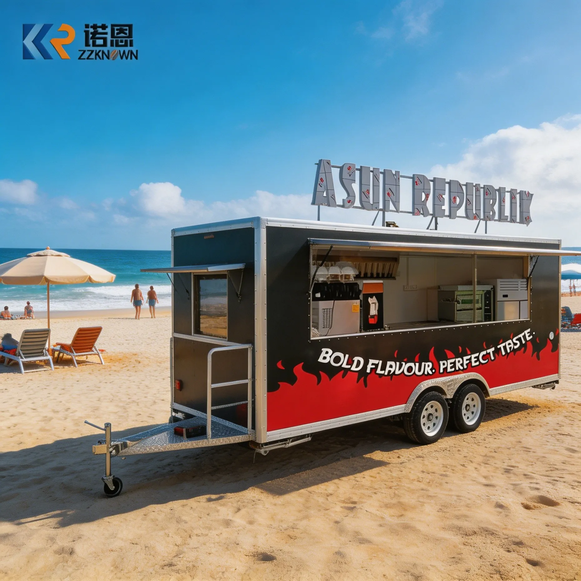 

Factory Price Food Truck with Full Kitchen Ice Cream Food Trailer Coffee Food Truck Fully Equipped Kitchen Coffee Trailer