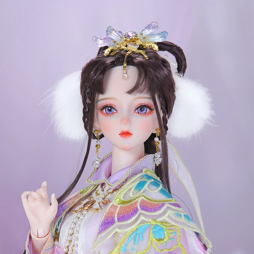 

Dream Fairy 1/3 BJD Doll Yueyao 62CM Ball Jointed Doll Including Clothes Shoes Headwear High-end Customized Doll