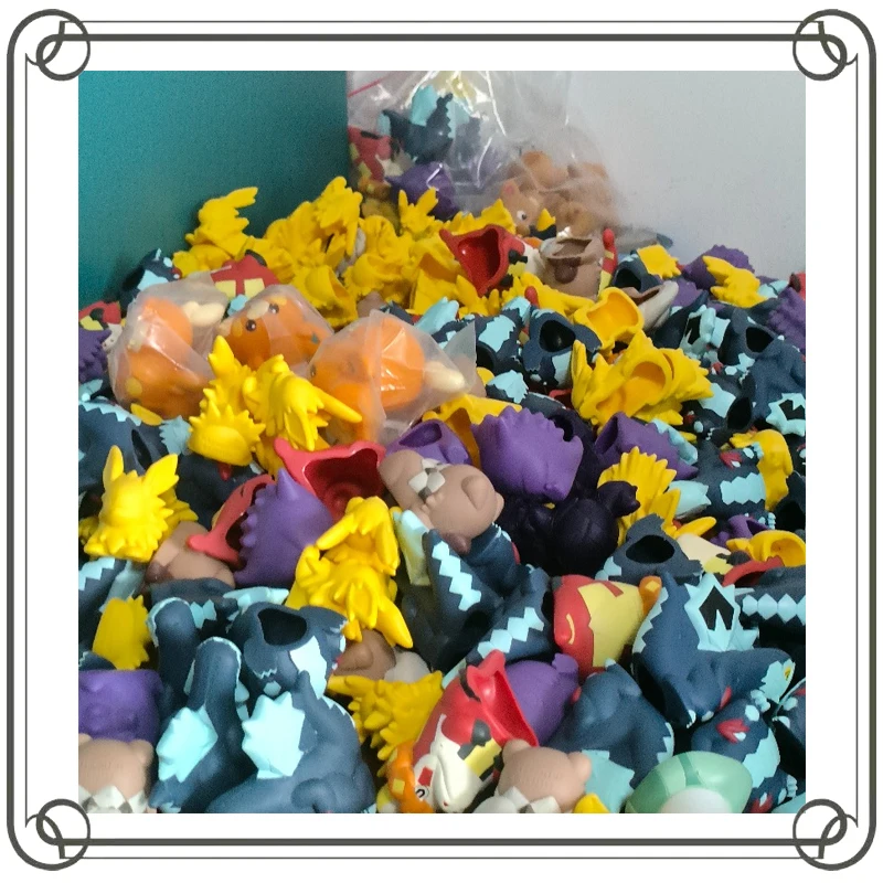 

Pikachu Pokémon Finger Doll No Box Ornament Kawaii Anime Figures Children's Day Gifts Action Figure Model Toys