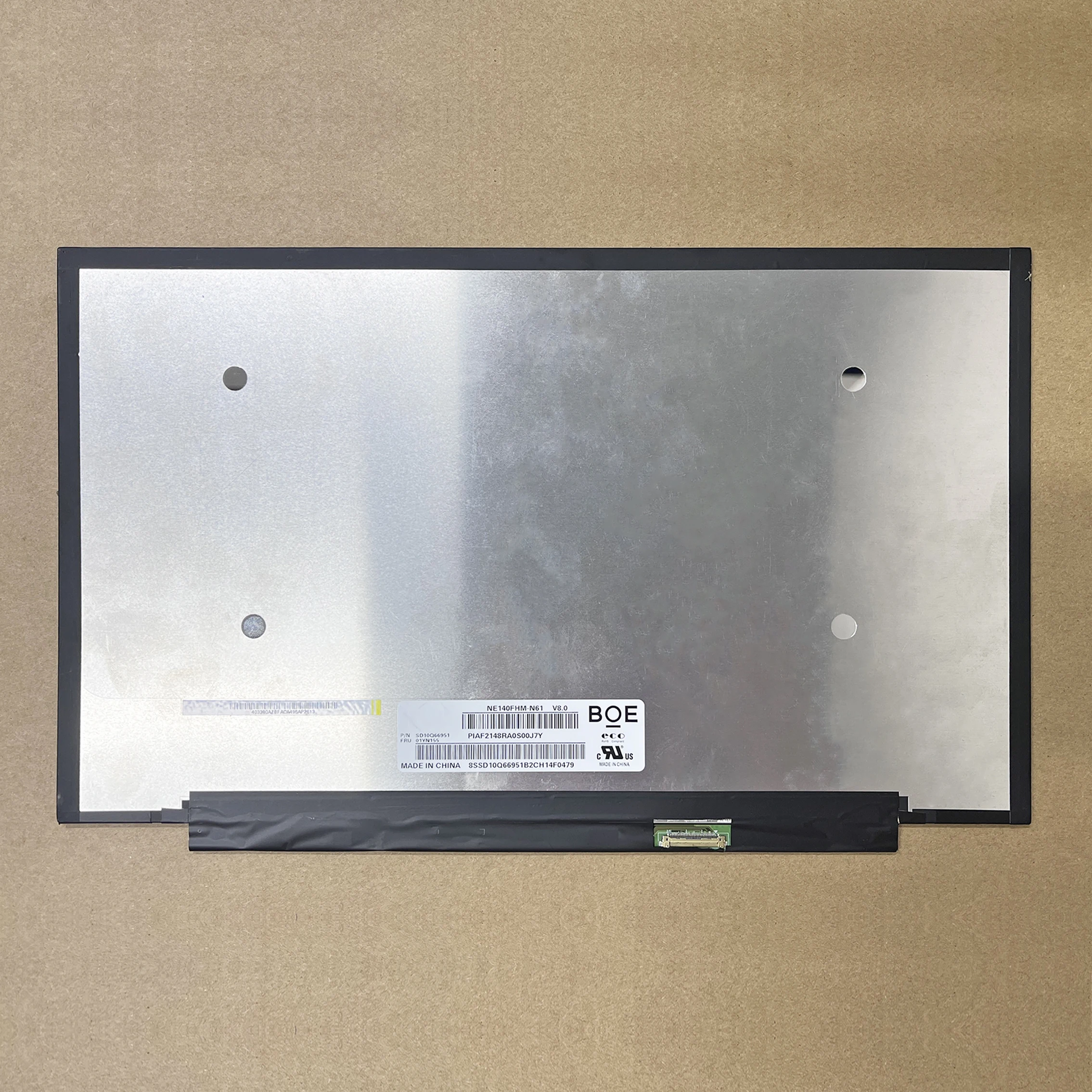 NE140FHM-N61 LCD Screen Display FHD 1920x1080  EDP 30 Pins 14 inch Non-Touch New Replacement Laptop Notebook LCD Display Panel