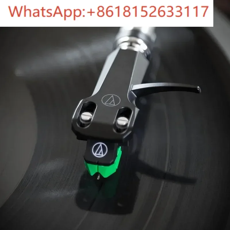 الأصلي AT-VM95E MM الديناميكي المغناطيسي بيضاوي الشكل الماس تلميح الأسود الغراء الصوتية رئيس VMN95E الصوتية رئيس