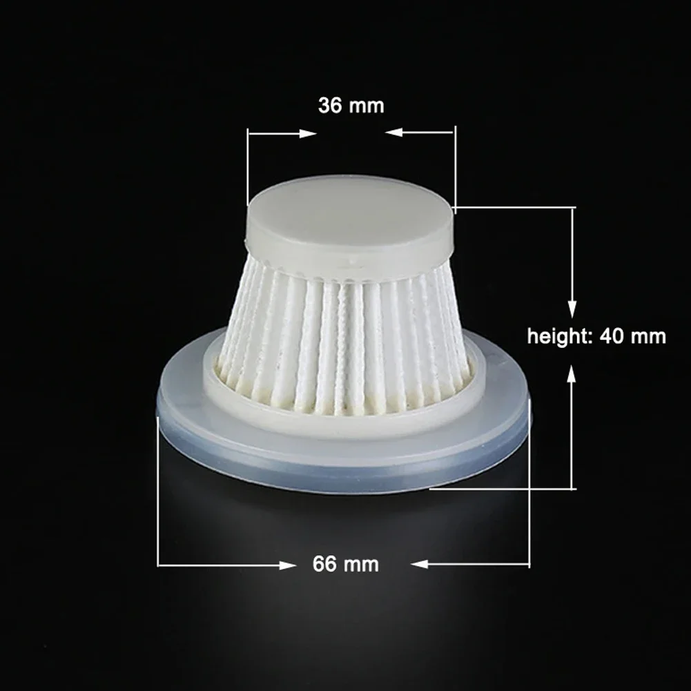

1/3/5pcs Filters For Car Cordless Vacuum Cleaner Spare Replacement Parts Filter Accessories Sweeper Parts Cleaning Filters
