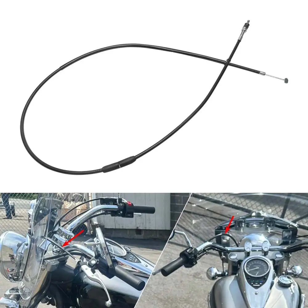 

1PC Steel Wire Clutch Cable Line Black For Kawasaki VULCAN 900 VN900 CLASSIC/LT 2006-2018 Motorcycle Accessories