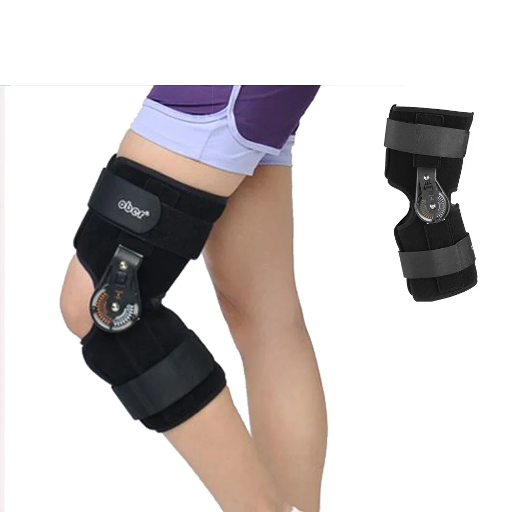 

Sport Injury Splint Sport Knee Pads Medical Adjustable knee Joint Holder Hinged Brace Knee Support Pain Relife Orthosis Ligament