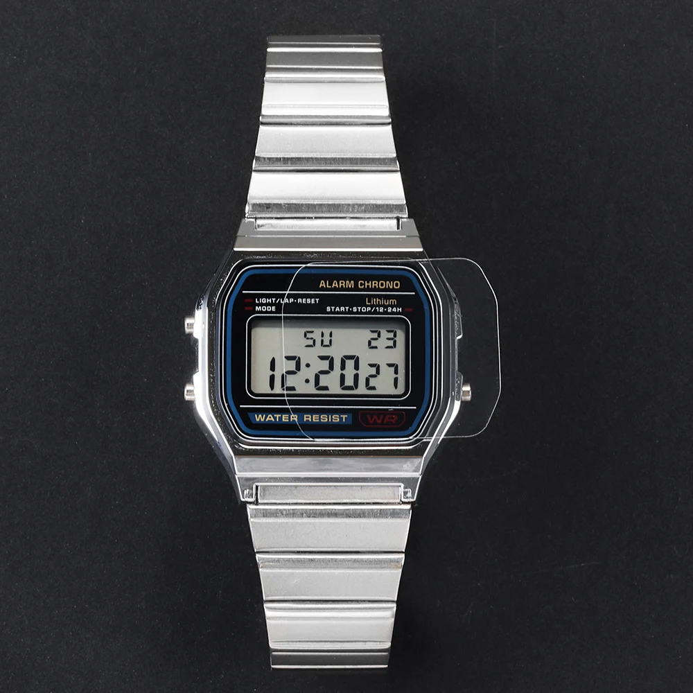 2 PCS HD Watch Protective Film for Casio for DW5600 DW5610 91W A158 AE1200WH W800H Watch Scratch Smartwatch ScreenFilm view 6