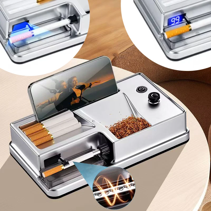 

Машинка для скручивания сигарет с металлической трубкой, 6,5/8 мм