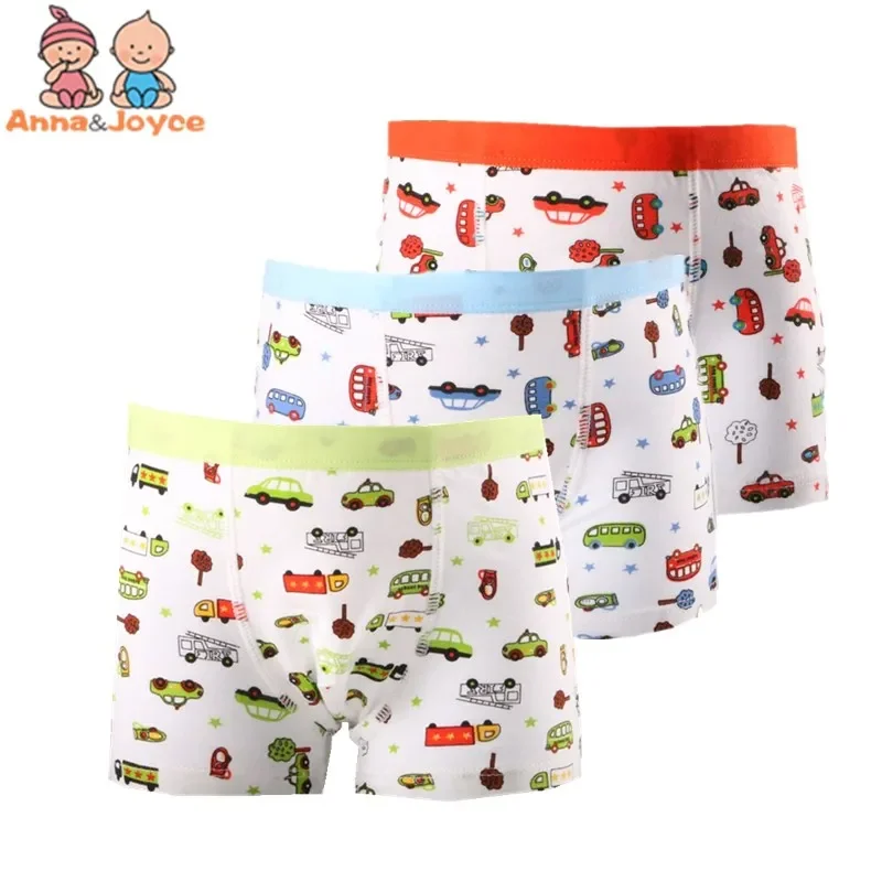 

10 Pcs/ Lot Boys Underwear Boxer Kids Cotton Modal Panties Children Cartoon Boxer Kids Underwear Underpants