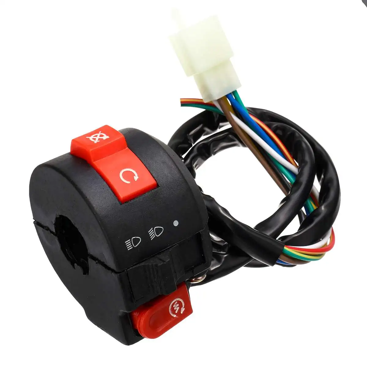 Motorcycle Full Electric Startor CDI Ignition Wiring Harness Kits Dirt Pit Bike Sccoter ATV Quad For 50cc 110cc 125cc