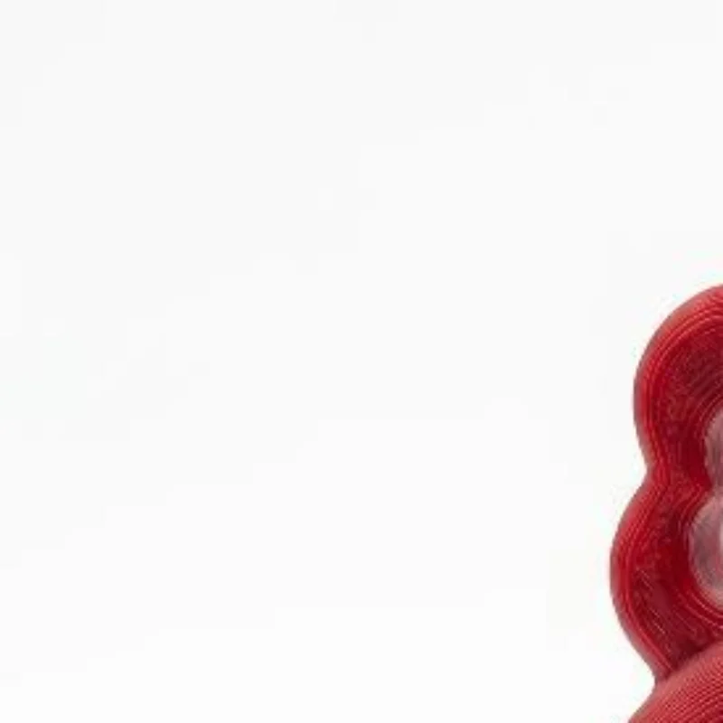 3D Printed Red Pink Heart Shaped Photo Stand Displays Wear Resistant Durable Desktop Ornaments For Home Decorations