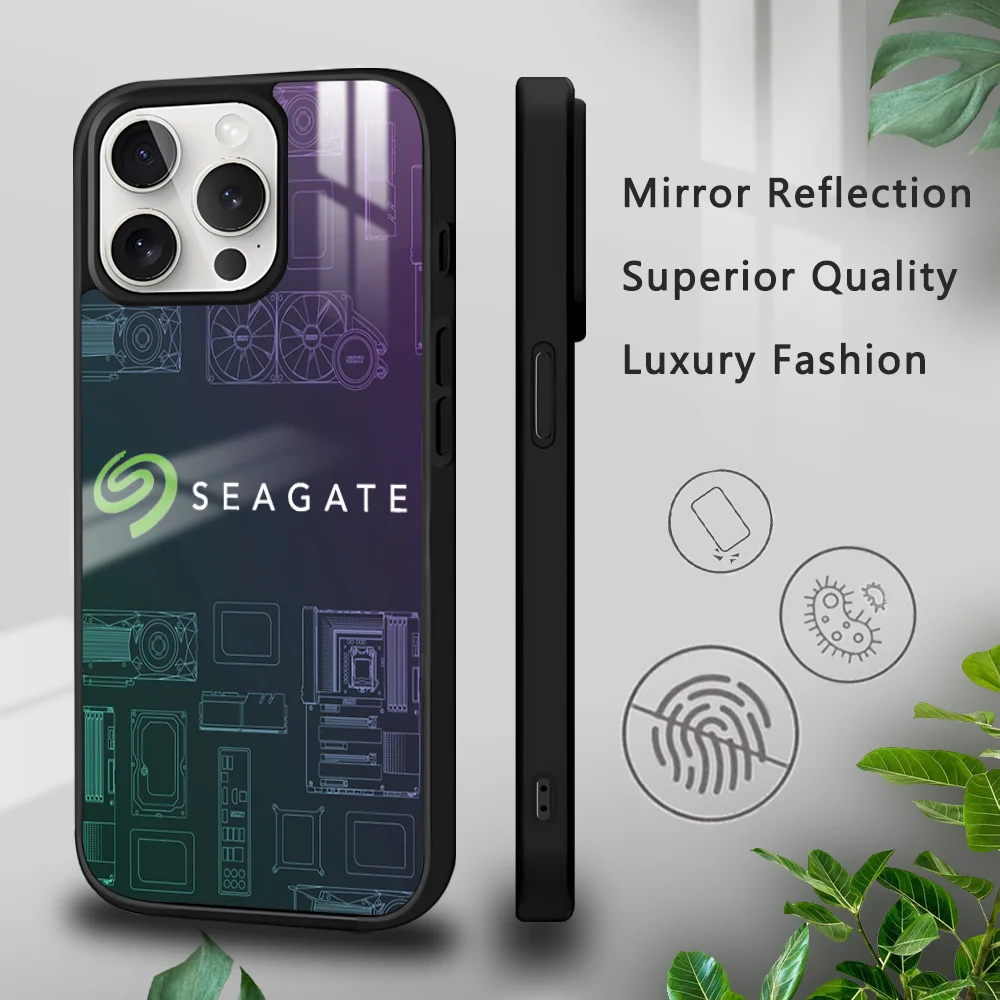 S-Seagates Gamer Phone Case For iPhone 16 15 14 13 12 11 Pro Xs Max Mini Plus Celulares Hard Funda