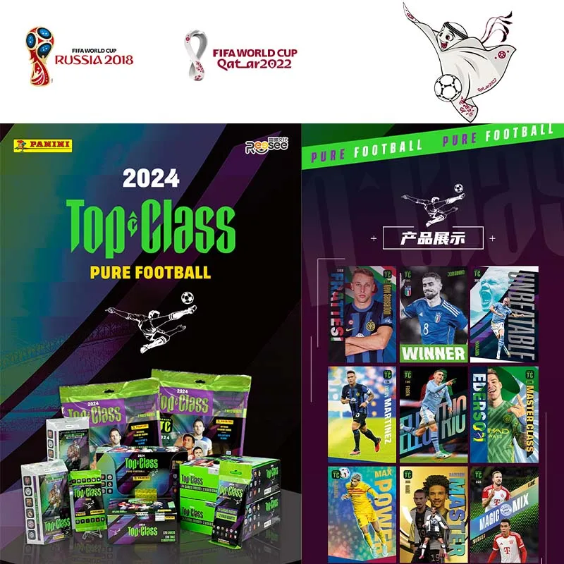 Panini 2024 Football Star Cards FIFA Top Class Star Series Messi Ronaldo Footballer Celebrity Limited Edition Cards