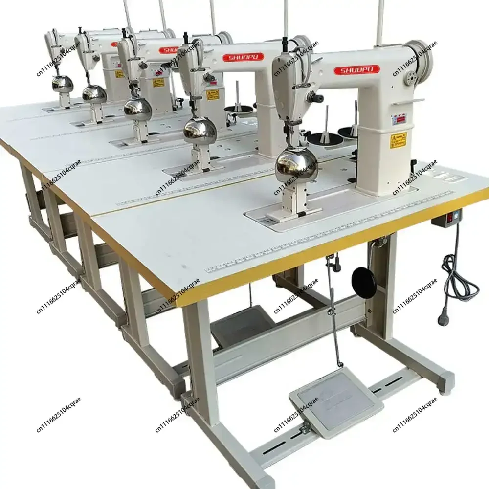 Industrial Wig Sewing Machine Hair Produce Shoes Equipment Wig Hat High Head Car 810 Lower Feeding High Column Machine