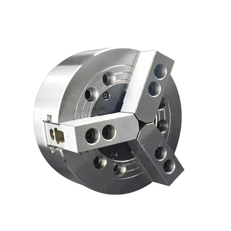 3 Jaw Lathe Stainless Chuck Large Stroke Solid Hydraulic Chuck Mini Drill Chuck Power For Lathe Machine