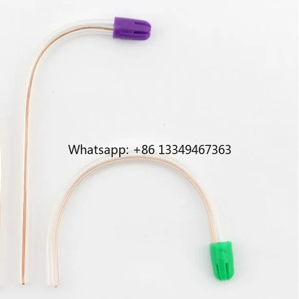 Hot Selling Disposable Colorful Tips Smooth Round Edges Dental Suction Tip / Saliva
