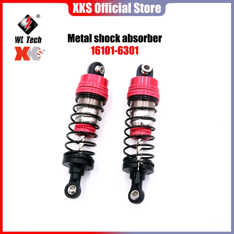 Kit Pièces Métal Aluminium Upgrade 1/16 Pour Voiture RC 16101 16102 – Bleu Racing