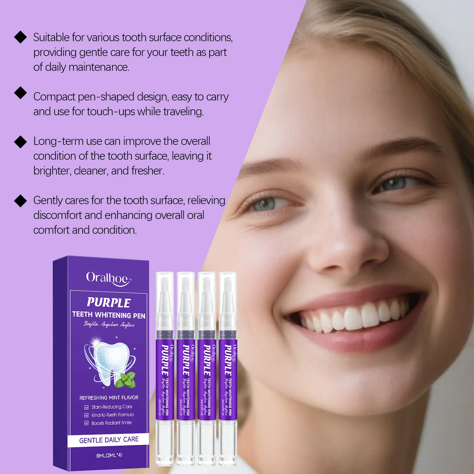 Mint Tandenbleekgel Pen Direct - Teeth Whitening Gel Pen recensie en prijs