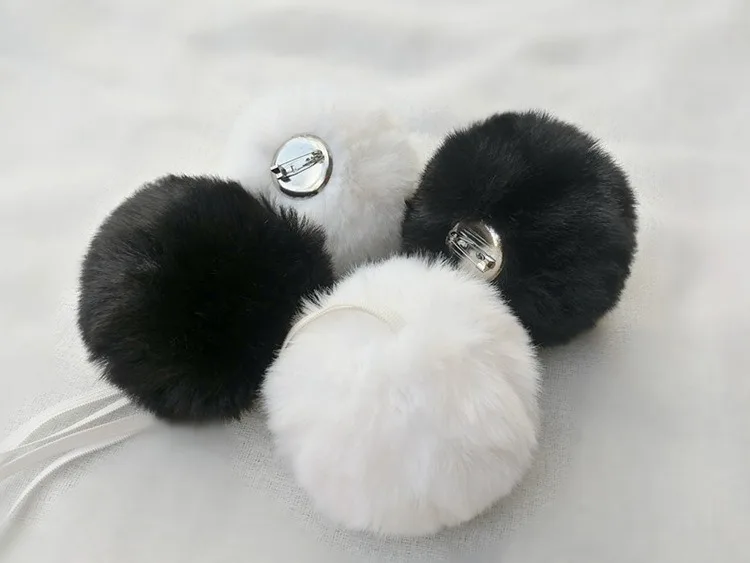 

Реквизит для косплея с милым кроликом, плюшевый хвост кролика, белый, черный хвост кролика, вечерние хвостовые мячи, аксессуар для костюма на Хэллоуин