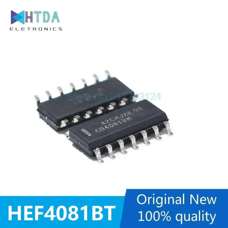 15pcs/lot HEF4081BT HEF4081 4081BT SOP14