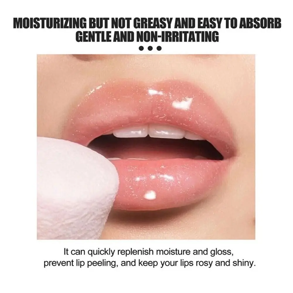 Lucidalabbra liquido portatile Rossetto idratante lucido Balsamo per labbra colorato per il trucco delle donne