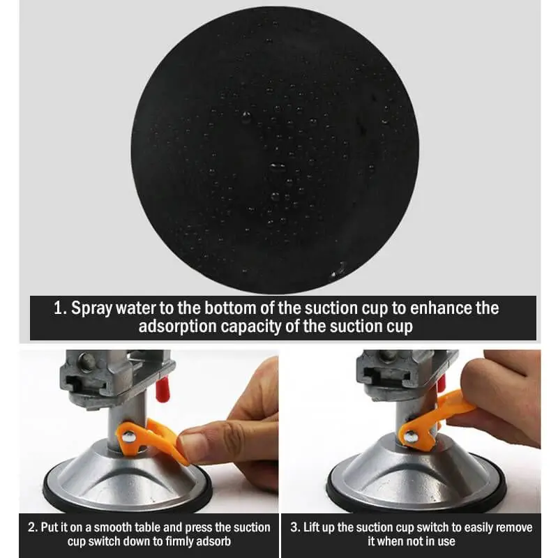 Mini Adjustable Fixed Electric Small Table Bench Vise 360° Rotatable Grinder Rotary Hand Drill Suction Cup Fixed Frame Hand Tool