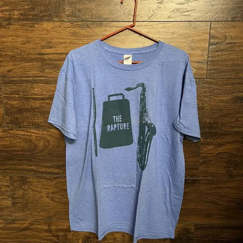 T-shirt Vintage du groupe Rapture, Saxophone L