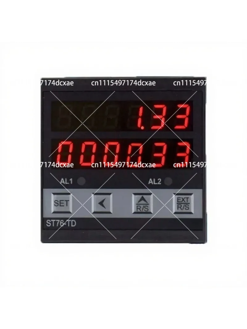 High Precision Roller Linear Speedometer Digital Encoder Tachometer Meter Counter ST76TD