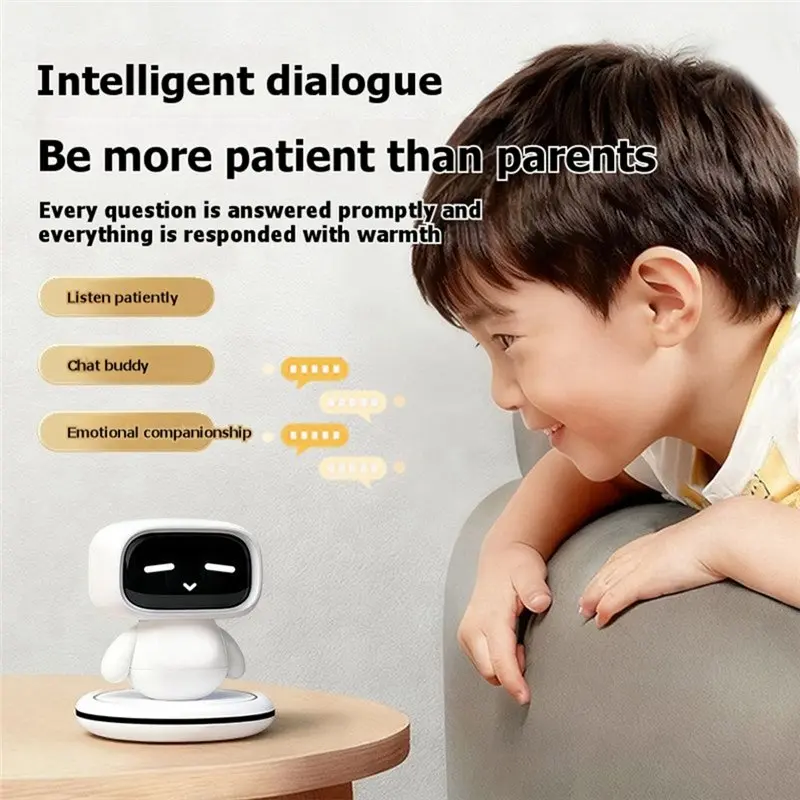 WOWFU-Desktop AI Companion Robot Child Gift AI Interactive Robot Kids Smart AI Chat Robot