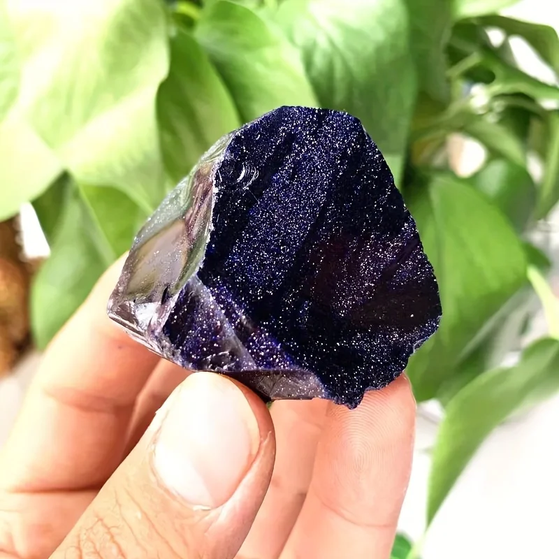 Natural  Blue Sandstone Crystal Rough Aromatherapy Stone for Spiritual Healing Meditation, Exquisite Aromatherapy Stone Gift