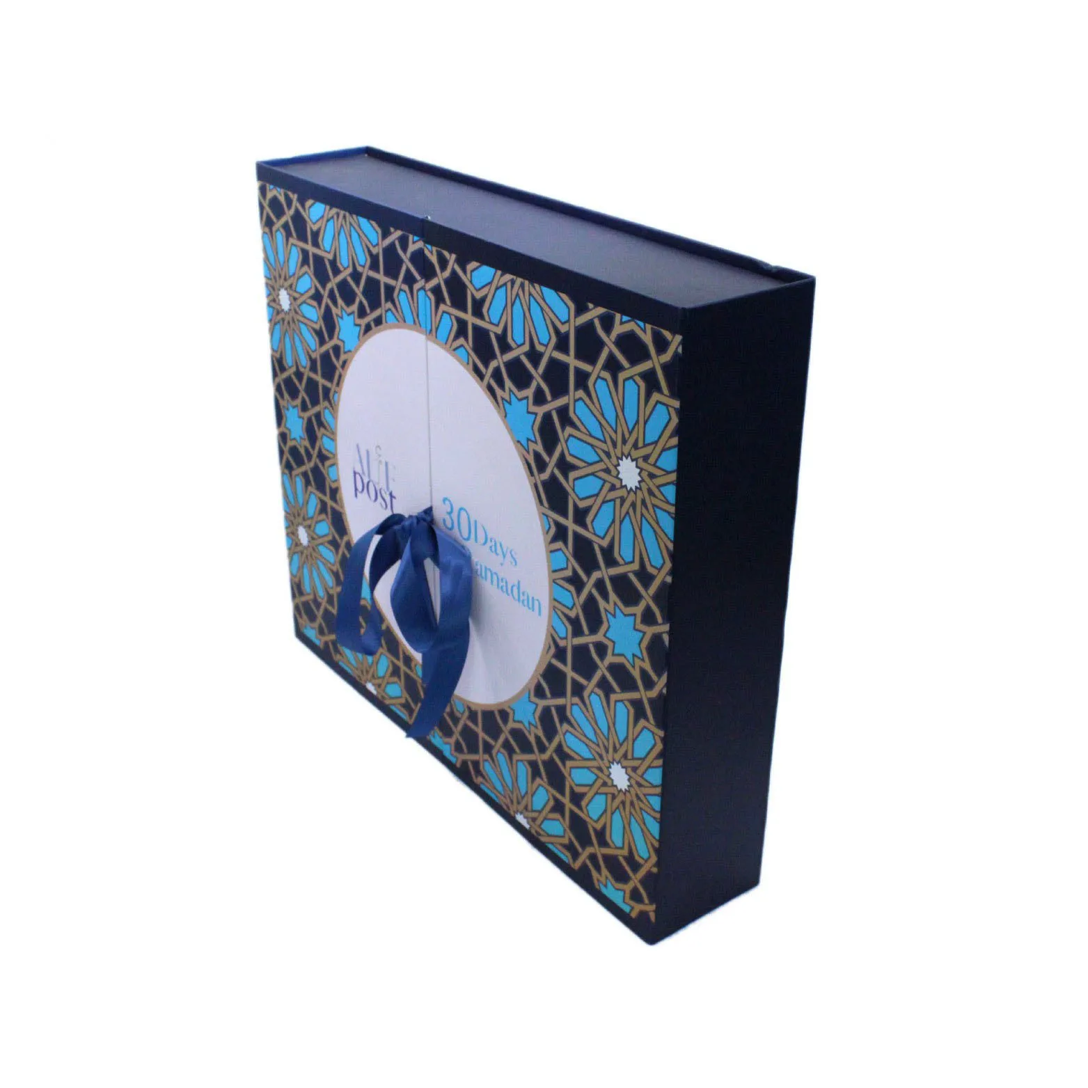 Customized queryCustom Printing Luxury Packaging Ribbon Bow Christmas Empty Cardboard Drawer Advent Calendar Mystery 24 10 Days