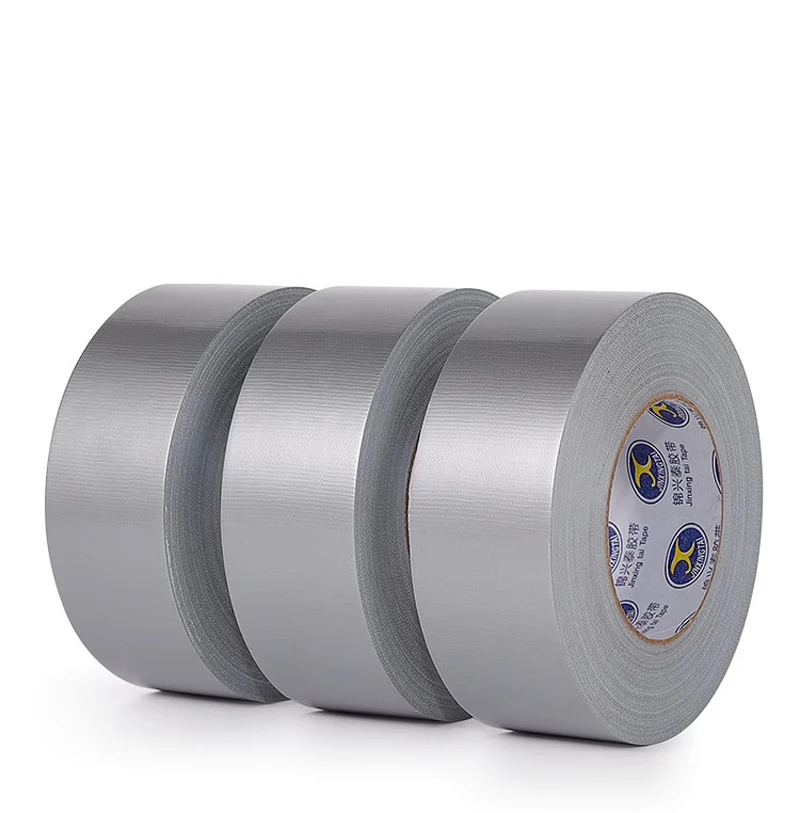 Silver gray cloth base tape single side high adhesive strong tape waterproof windproof thickening repair wear-resistant tape