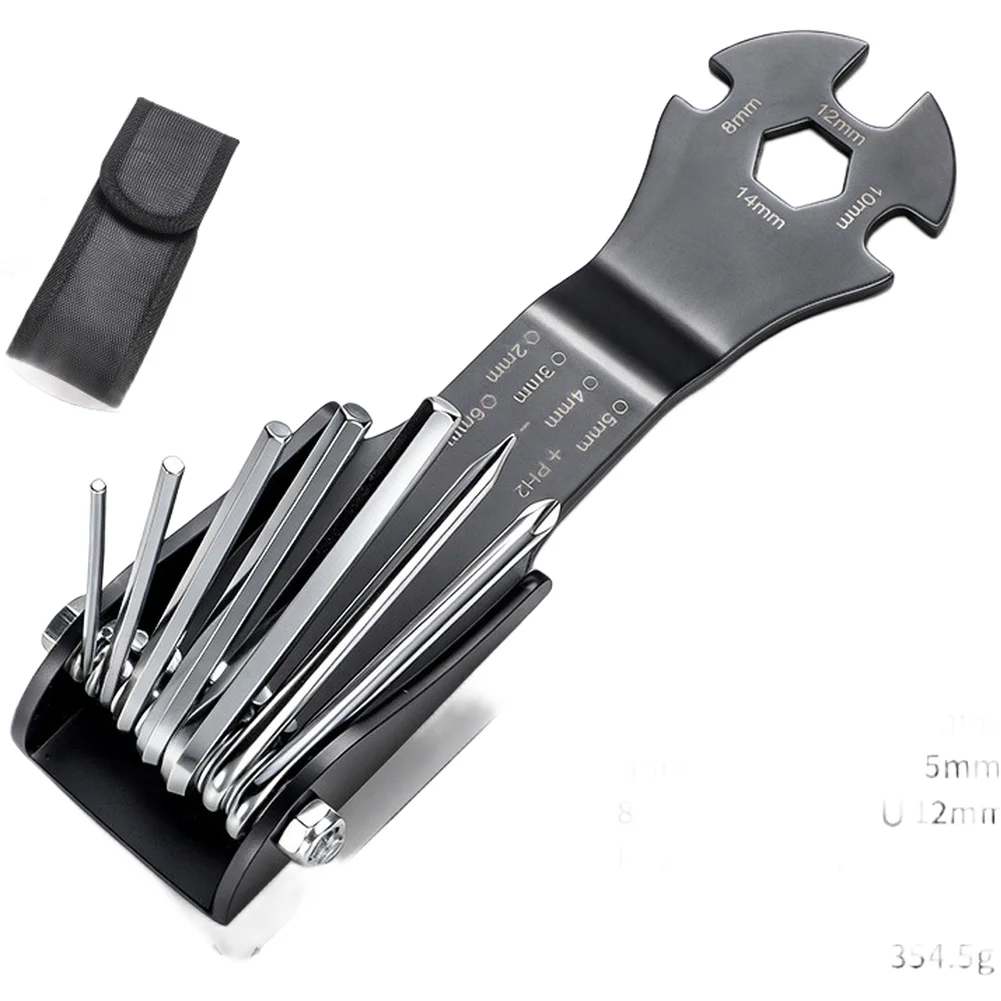 Chrome Vanadium Steel Foldable Hex Key Wrench Set 7 pcs 11 pcs with Multiple Hex Sizes 1.5mm to 10mm for Broad Compatibility