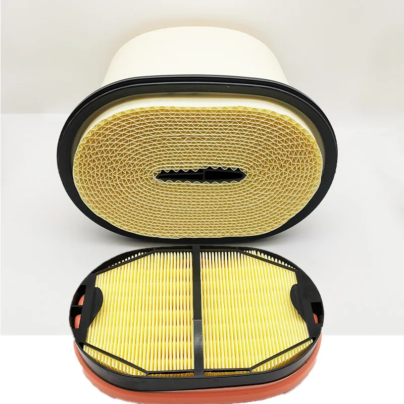 The Quality Air Filter Set 2277448 2277449 2525001 2525002 AF26247 CP23210 E1681L 4521023109 CP23210 For CAT 345D2 Excavator