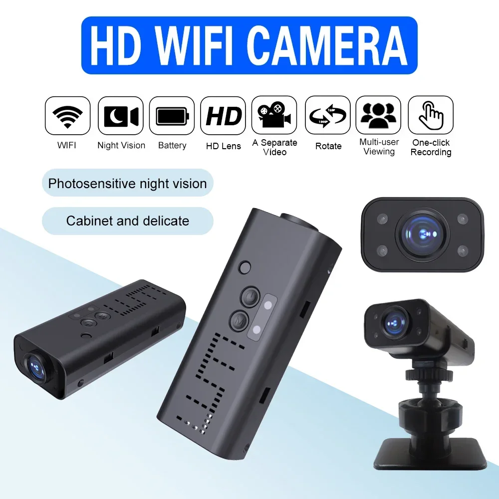 WK13 Wifi Surveillance Camera Home Audio Wireless Camera IPC HD CCTV Video Security Protection IP Monitor 360 Coverage For Baby