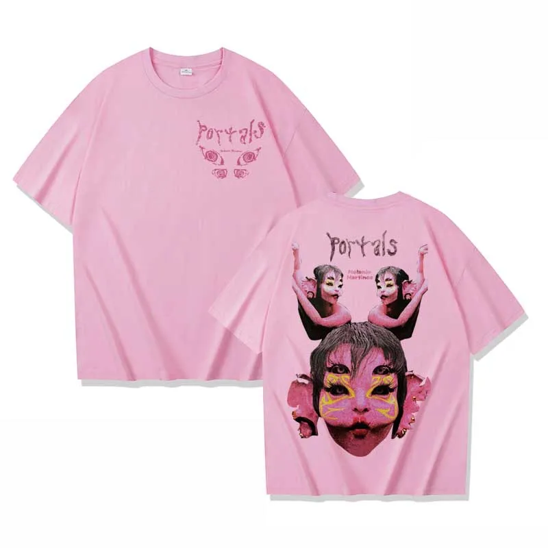 Cool Melanie Martinez Portals Shirts Fashion Summer Women Men T-Shirt Short Sleeve Hip Hop Top 90S