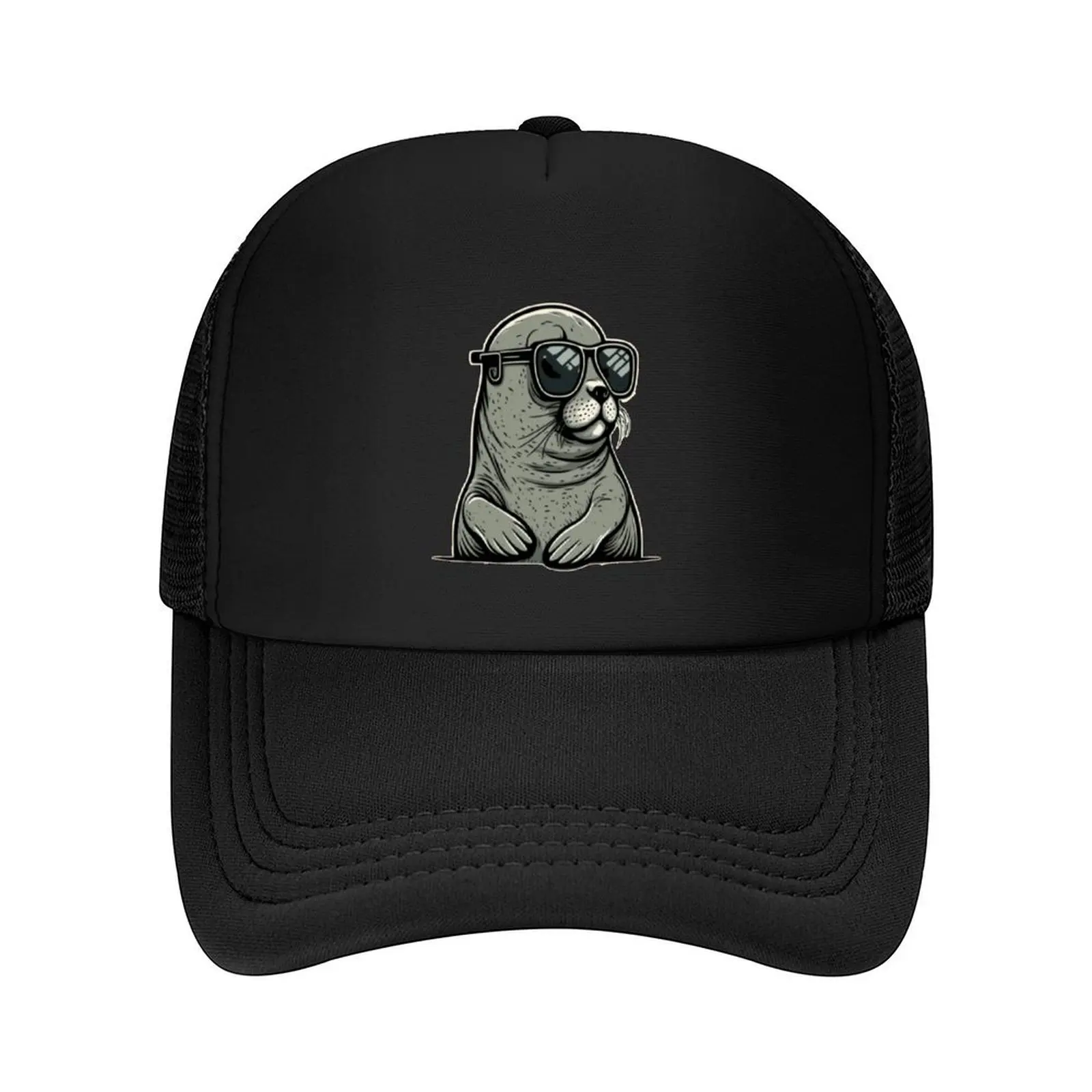 

Seal seal gift Baseball Cap Fashion Beach Trucker Cap Golf Cap New Hat Men Women's
