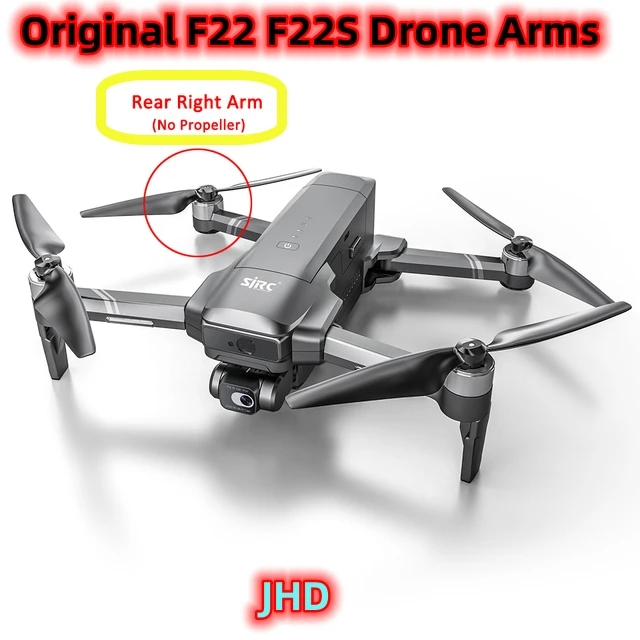 JHD Free Ship  SJRC F22 F22S RC Plane Spare Part Arms GPS RC Drone Quadcopter Arm Blades  Motor Engines Drone Accessories