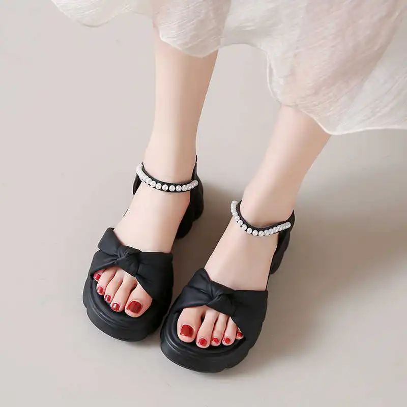 

Sumer Ventilation Women Slide Sandals Slippers For Travel Shoes Size 48 Sneakers Sport Practice Baskette Tenia Tenisse Cool