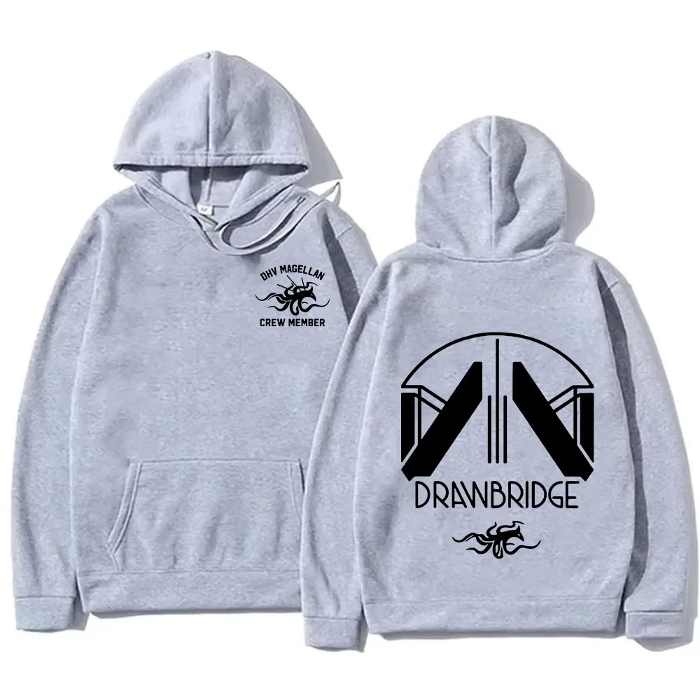 DHV MAGELLAN Crew Member Hoodie Game DEATH STRANDING 2 on The Beach Pullover Fashion Unisex Design Graphic Printing Sweatshirts