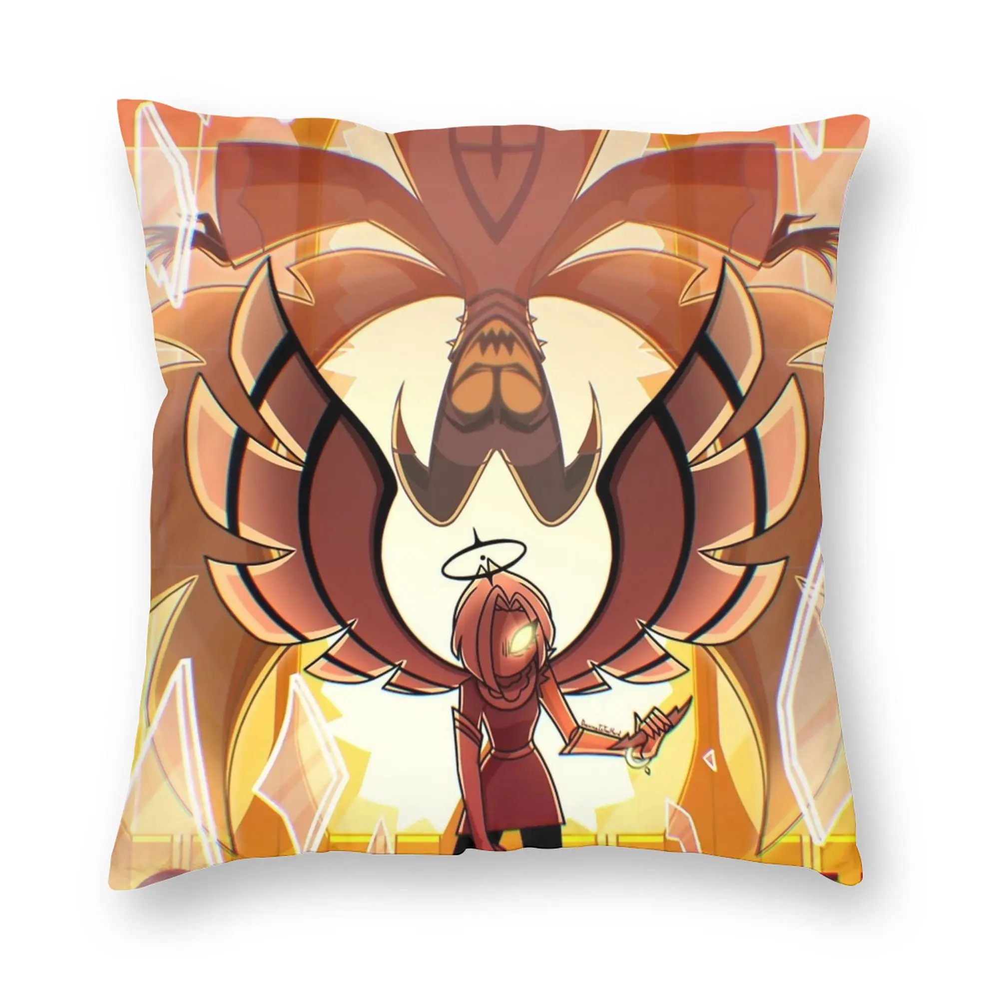 Gravity Hazbins Hotels Pillowcase Printed Polyester Cushion Cover Decor  Pillow Case Cover Home Square 18''